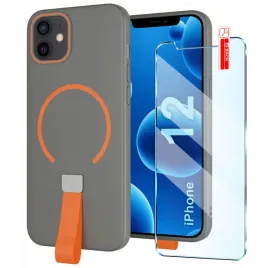 etui-z-paskiem-na-palec-matowe-szare-do-iphone-12-ordo-magsafe-szklo