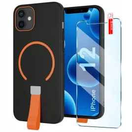 etui-z-paskiem-na-palec-matowe-czarne-do-iphone-12-ordo-magsafe-szklo