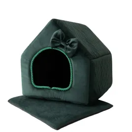 legowisko-domek-prostokatny-royal-prestige-r-3-butelkowa-zielen-47x43cm-l