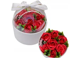 flower-box-kwiaty-mydlane-roze-w-pudelku-roze-mydlane-prezent-na-walentynki