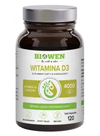 biowen-witamina-d3-120-kapsulek-4000-z-lanoliny-odpornosc-kosci