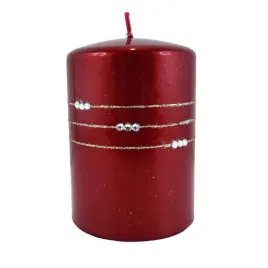 swieca-kolia-metalik-walec-bordo-h10cm