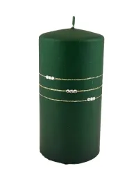swieca-kolia-mat-zielona-walec-sredni-14cm