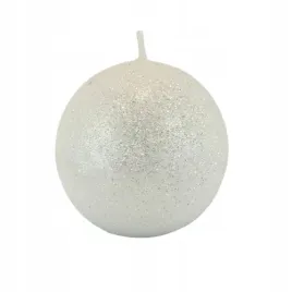 swieca-glamour-kula-8-cm-biala-fi-80-brokat