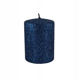 swieca-glamour-granat-brokat-walec-maly-10cm