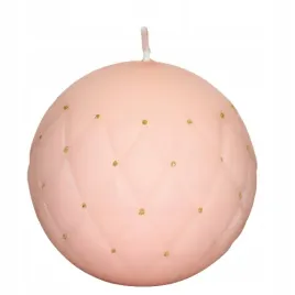 swieca-florencja-pikowana-rose-gold-kula-10cm