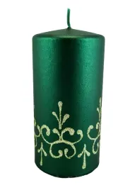 swieca-tiffany-new-walec-sredni-14cm-zielony