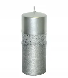 swieca-queen-evo-walec-srebrny-h18cm-nowosc
