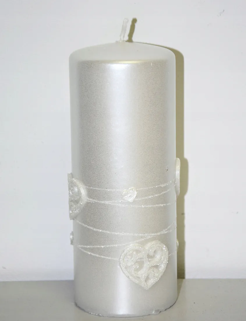swieca-adel-walec-perlowy-h18cm-nowosc