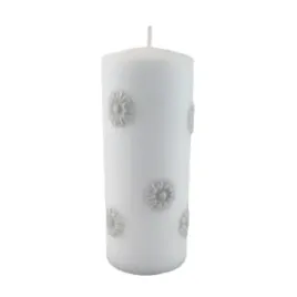 swieca-walec-bialy-margaretka-wielkanocna-18cm