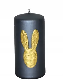 swieca-15cm-bunny-met-polmat-czarna