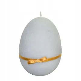 swieca-jajko-14cm-easter-velur-jasny-popiel