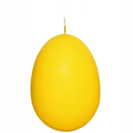 swieca-jajko-wielkanocne-14cm-matowa-zolta