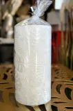 swieca-biala-monstera-duza-14cm-stan-nowy