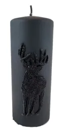 swieca-ozdobna-z-aplikacja-jelen-czarna-h175cm
