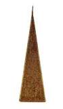 swieca-iris-piramida-230mm-brazowy