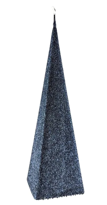 swieca-iris-piramida-230mm-grafitowy
