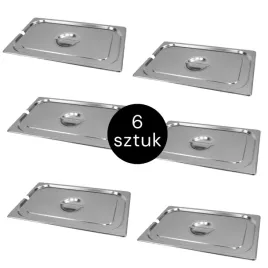 pokrywka-do-pojemnika-gn-1-1-z-wycieciem-zestaw-6szt-ze-stali-nierdzewnej