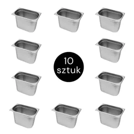 pojemnik-gn-gastronomiczny-1-4-zestaw-10-szt-ze-stali-nierdzewnej-200mm