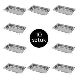 pojemnik-gn-gastronomiczny-1-3-zestaw-10-szt-ze-stali-nierdzewnej-40mm
