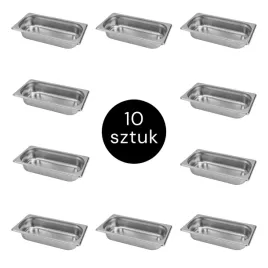 pojemnik-gn-gastronomiczny-1-3-zestaw-10-szt-ze-stali-nierdzewnej-65mm