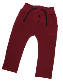 spodnie-bawelniane-dla-chlopca-dresowe-bordo-czarek-mrofi-r-92