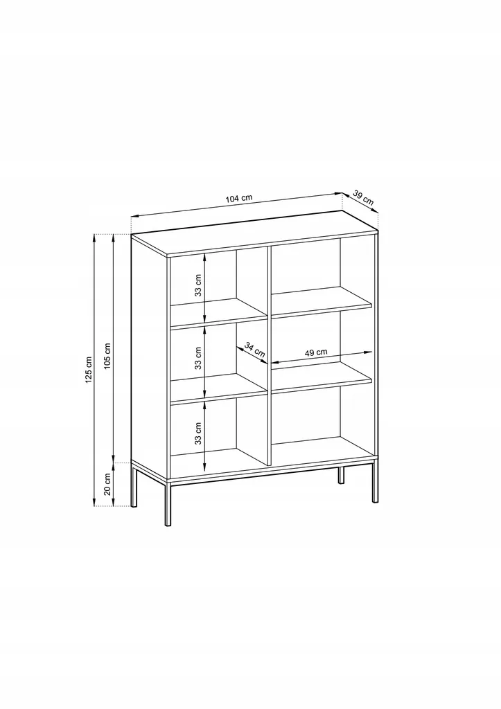 komoda-nova-k104-stan-nowy