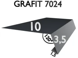 pas-nadrynnowy-okapowy-pn101-pod-pape-gont-grafit-7024-obrobki-blacharskie