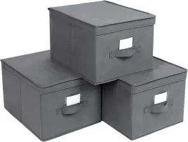 organizer-skladany-x3-szary-do-garderoby-uchwyty-i-pokrywa