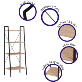 alte-r2-regal-czarny-dab-sonoma-polki-na-ksiazki