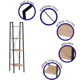 alte-r1-regal-polki-czarny-dab-sonoma-na-ksiazki