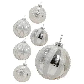 szklane-bombki-swiateczne-10cm-srebrno-biale-dekoracyjne-zestaw-6-szt
