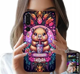 etui-do-huawei-p20-plus-slodka-kapibara-z-szejkiem-super-wzory