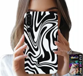etui-do-huawei-p20-plus-czarno-biala-abstrakcja-folia-hydr