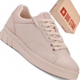 trampki-damskie-big-star-nn274461-rozowe-niskie-tekstylne-tenisowki-casual