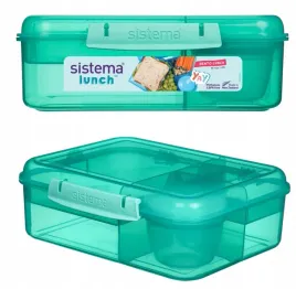 pojemnik-sistema-sniadaniowy-bento-1650-ml-zielony-pojemniki-na-zywnosc
