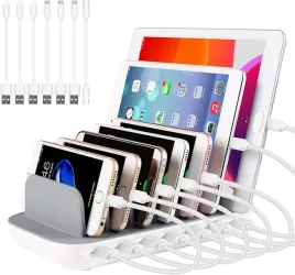pritek-stacja-ladujaca-7-portow-usb-c-60w-z-kablami
