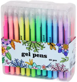 dlugopisy-zelowe-kolorowe-brokatowe-pastelowe-neon-metaliczne-box-48-sztuk