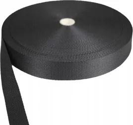 tasma-polipropylenowa-parciana-25-mm-rolka-50-m-czarna-tukan-tex