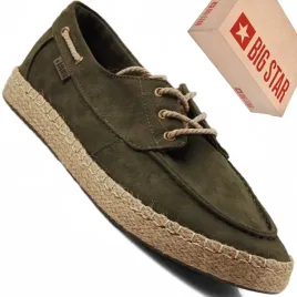 big-star-nn174055-espadryle-meskie-zielone-polbuty-materialowe-casual