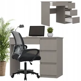 biurko-komputerowe-z-szufladami-98cm-stolik-na-laptop-komputer-szare