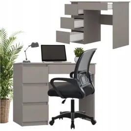 biurko-komputerowe-z-szufladami-98cm-stolik-na-laptop-komputer-szare