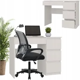 biurko-komputerowe-z-4-szufladami-98-cm-stolik-na-laptop-komputer-biale