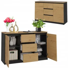 komoda-3-szuflady-120cm-szafka-antracyt-artisan-polki-do-salonu-sypialni