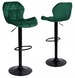 hoker-barowy-krzeslo-obrotowe-pikowane-velvet-ciemna-zielen-czarna-podstawa