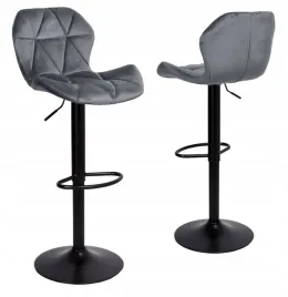 hoker-barowy-krzeslo-obrotowe-pikowane-velvet-grafit-czarna-podstawa