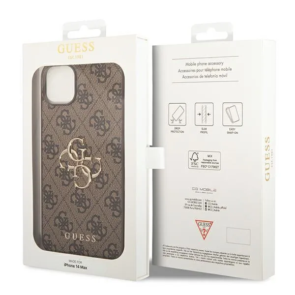 etui-guess-do-iphone-15-iphone-14-iphone-13-brazowy