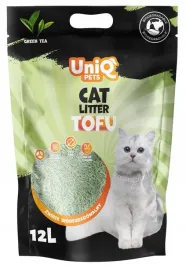 uniq-pets-tofu-zielona-herbata-naturalny-zwirek-dla-kota-5kg-12l