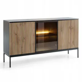 komoda-sento-k154-dab-wotan-ryfle-metalowy-stelaz