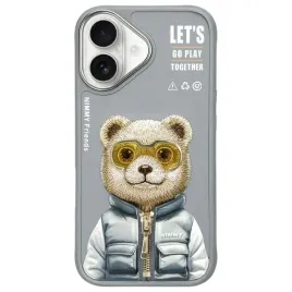 nimmy-etui-iphone-16-6-1-szary-gray-coolandcute-2-0-bear